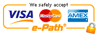 Your credit card was entered on e-Path